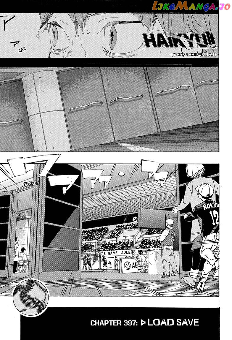 Haikyuu!!, Chapter 397 image 01